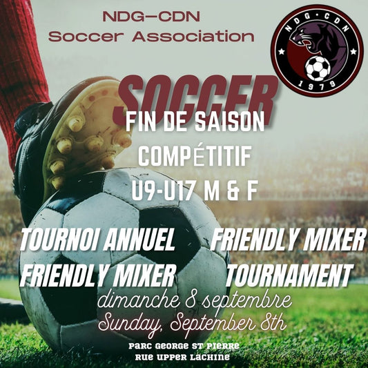 Tournoi Fin de Saison Competitif/ Competitive End of Season tournament