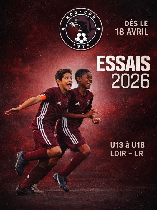 Essais 2026 Tryouts
